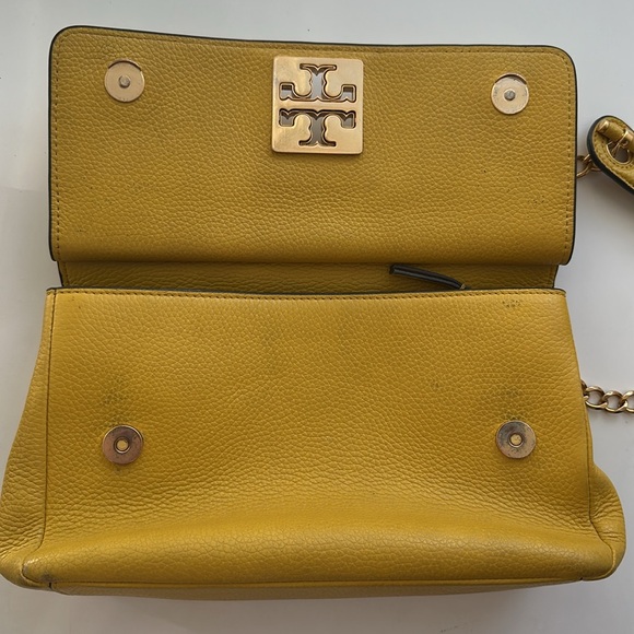 Tory Burch crossbody shoulder bag yellow - Picture 7 of 11